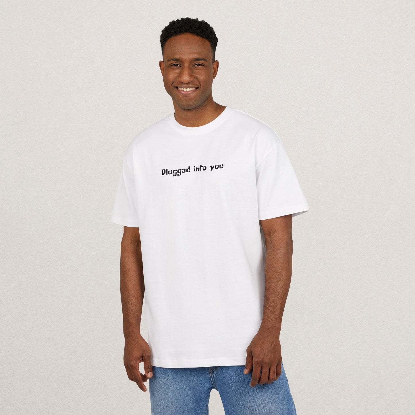 Plugged Into You Oversized Tee