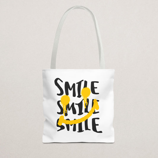 Cheerful Smile Tote Bag