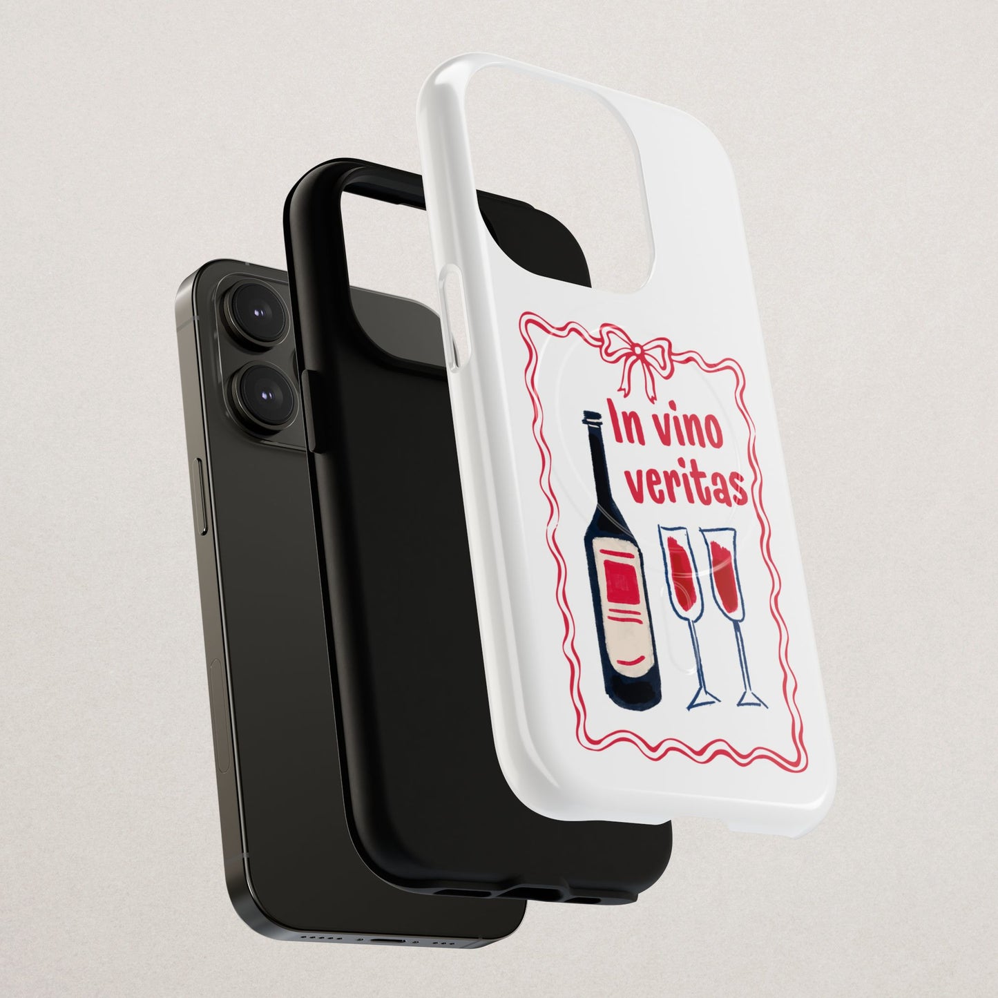 Wine Lover's Premium Dual-Layer Phone Case – MagSafe® Compatible
