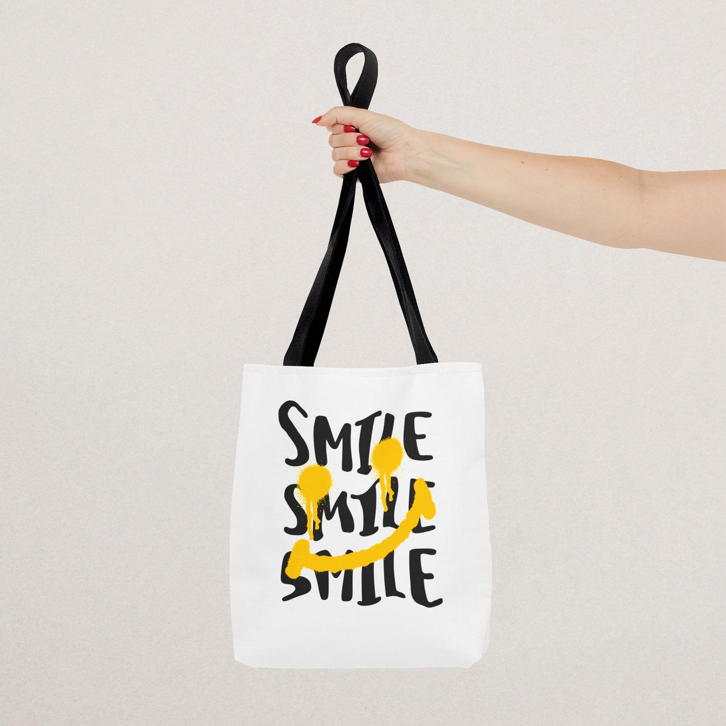 Cheerful Smile Tote Bag