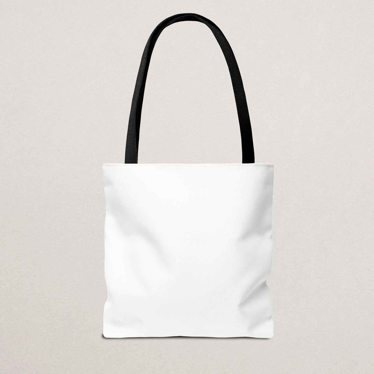 Colorful Alien Print Tote Bag