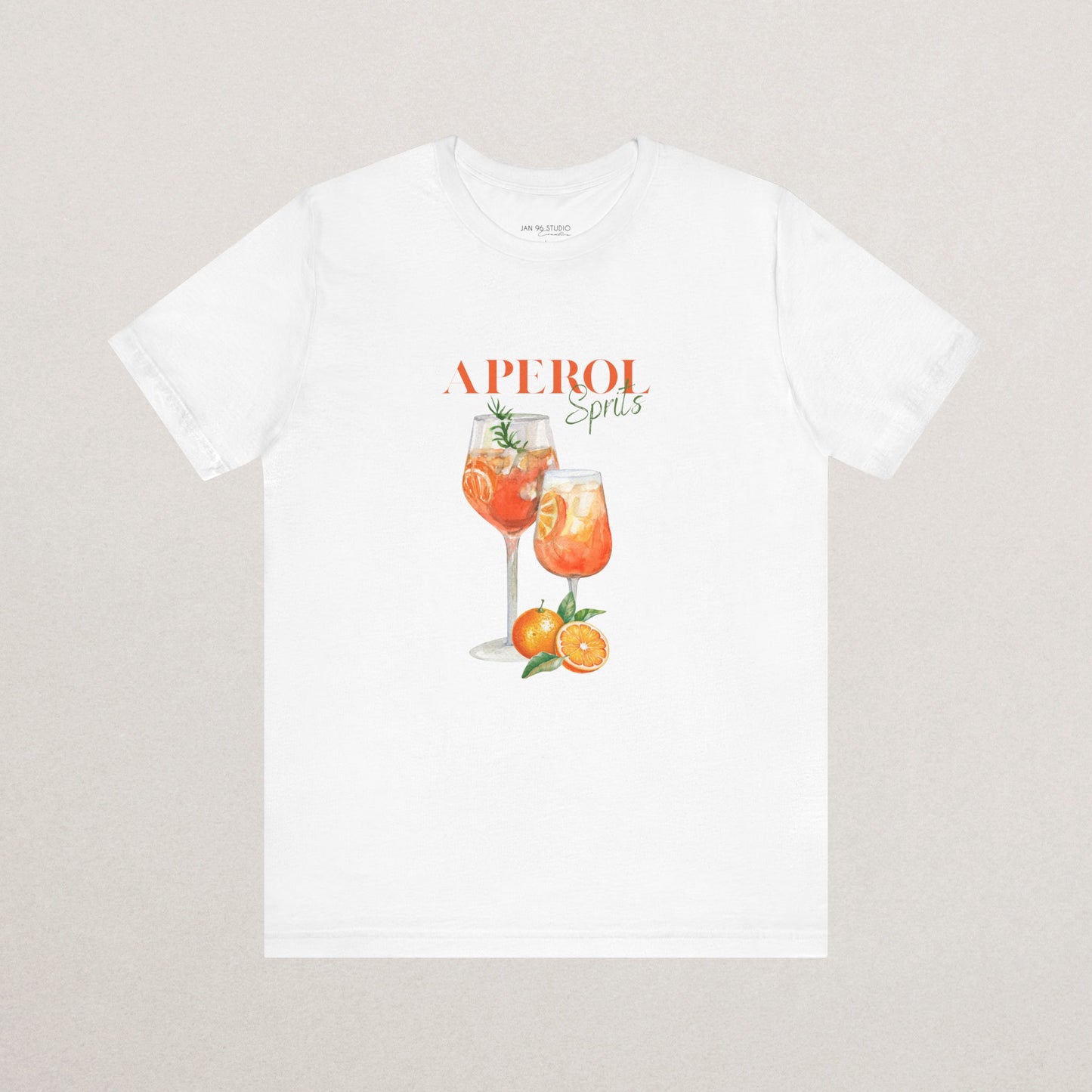 Aperol Spritz Premium Cotton Graphic Tee