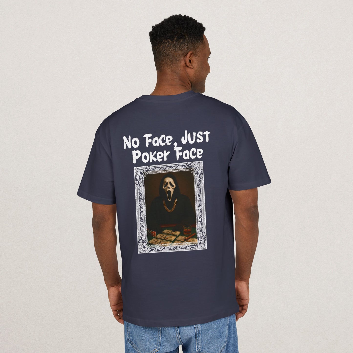Chilling Oversized Tee with Unique Graphic