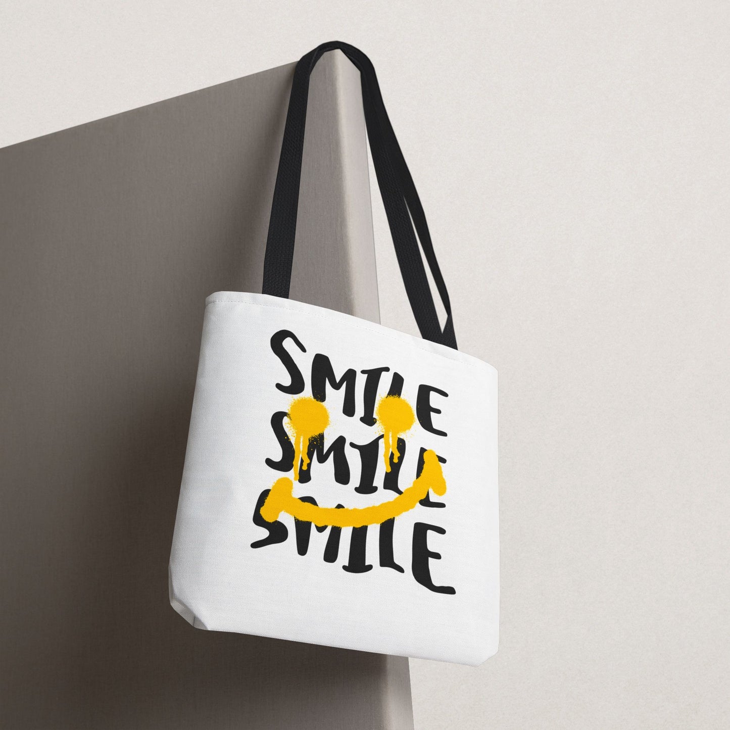 Cheerful Smile Tote Bag