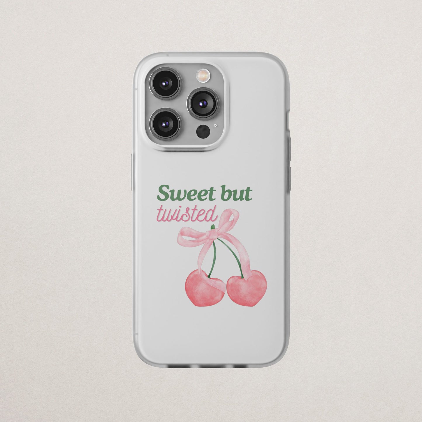 Sweet But Twisted Cherry Flexi Case