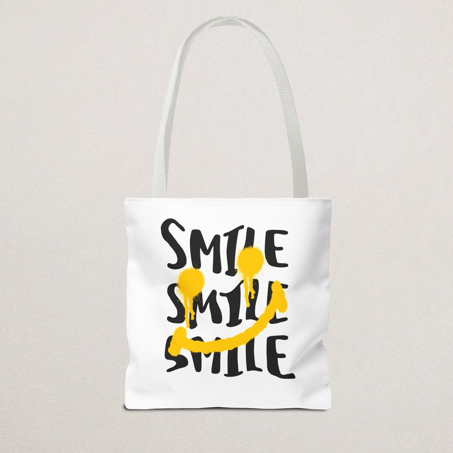 Cheerful Smile Tote Bag
