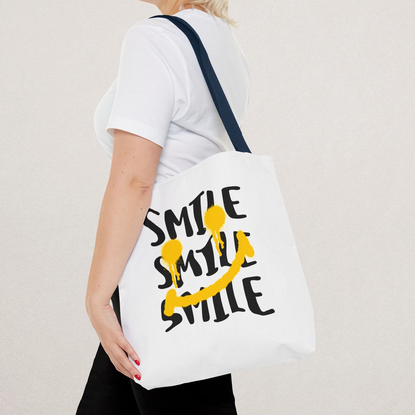 Cheerful Smile Tote Bag