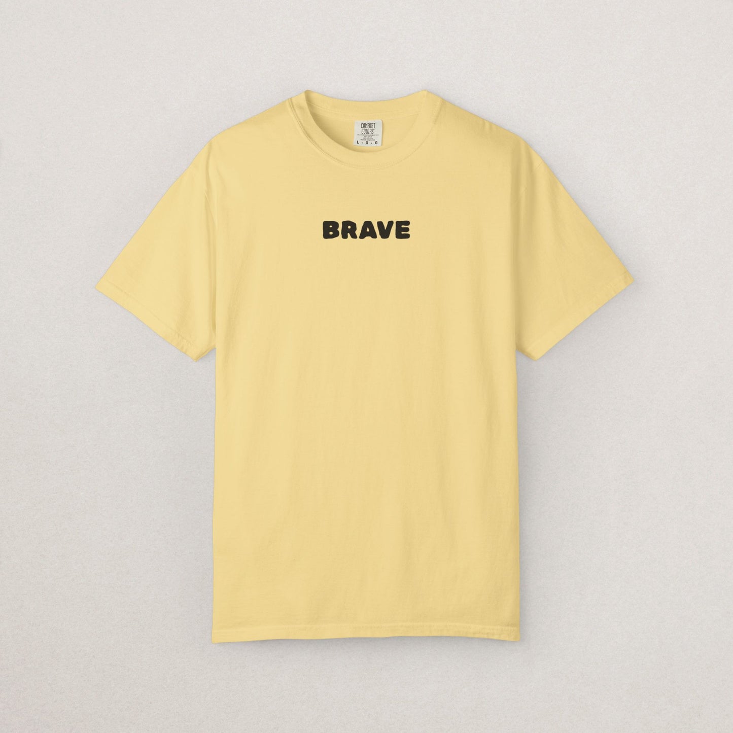 Brave Graphic T-Shirt, Unisex Casual Tee