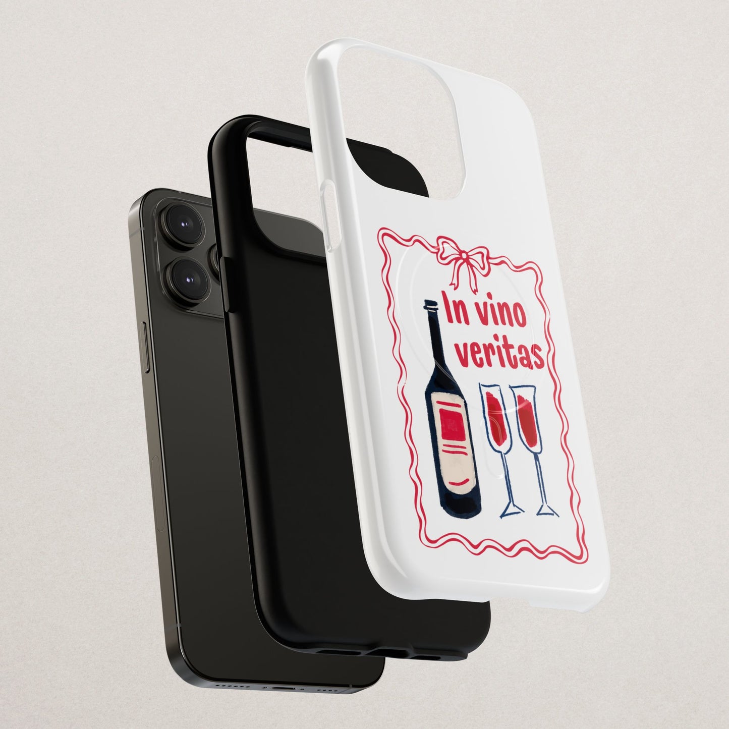 Wine Lover's Premium Dual-Layer Phone Case – MagSafe® Compatible