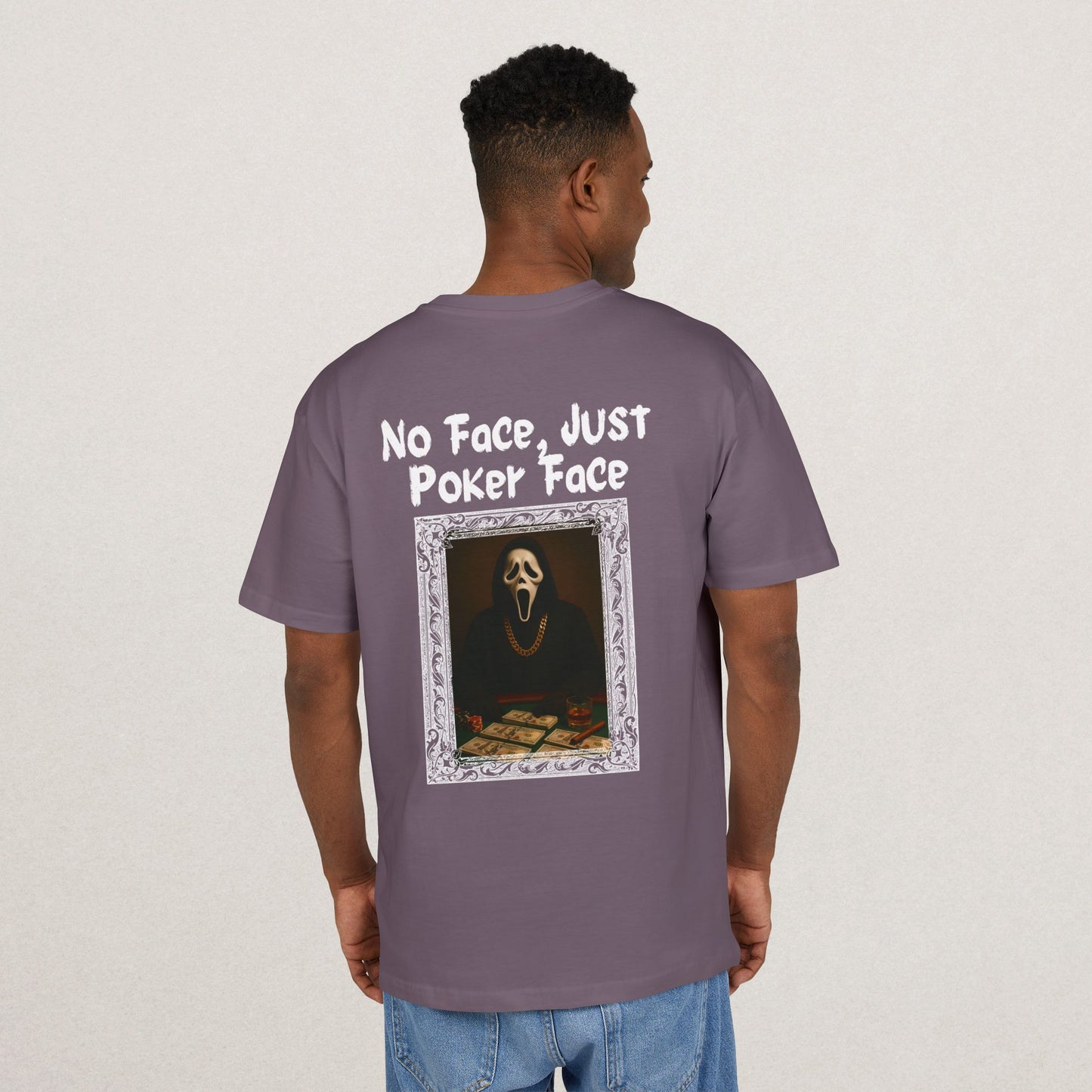 Chilling Oversized Tee with Unique Graphic