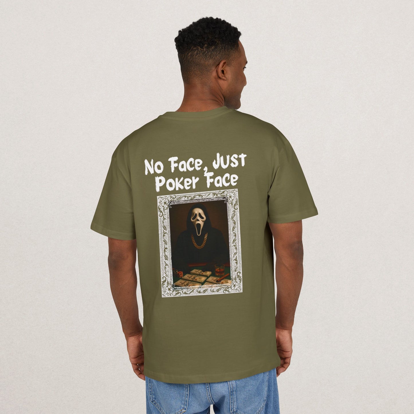 Chilling Oversized Tee with Unique Graphic