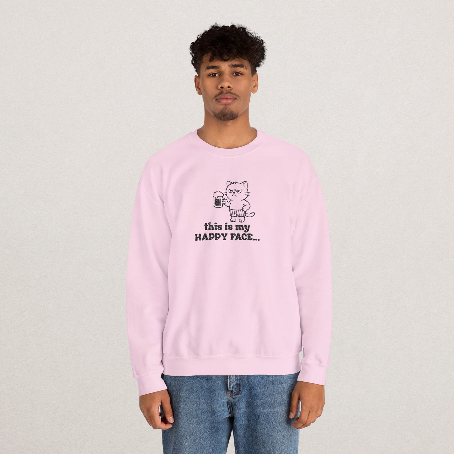 Unisex Premium Embroidered Heavy Blend Sweatshirt – Cozy & Durable