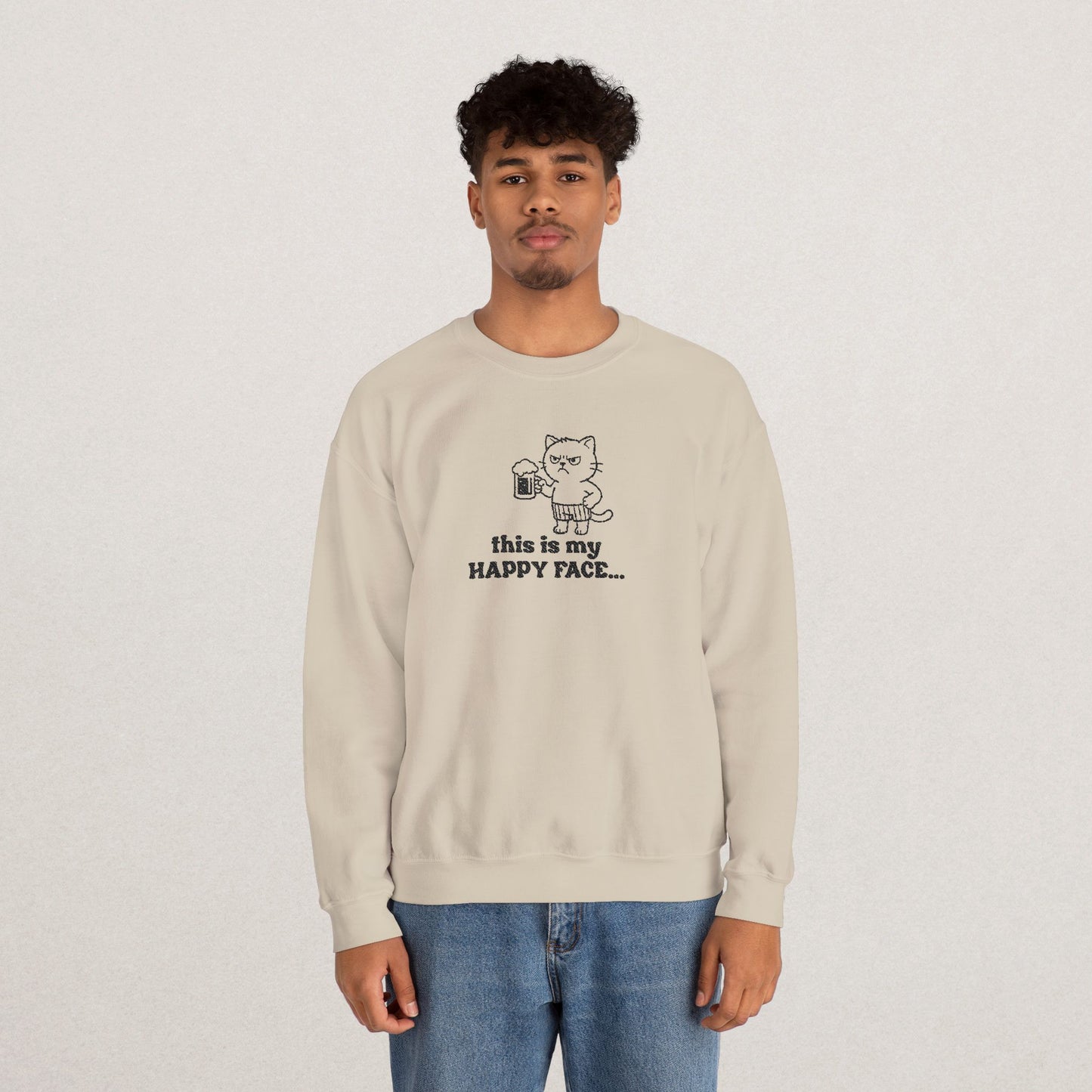 Unisex Premium Embroidered Heavy Blend Sweatshirt – Cozy & Durable