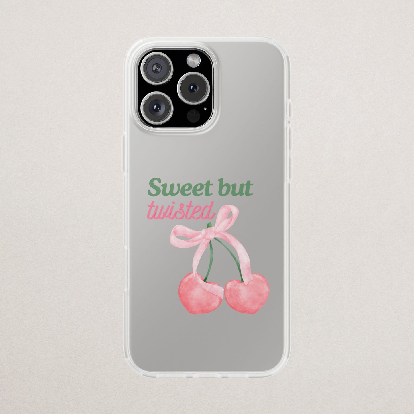 Sweet But Twisted Cherry Flexi Case