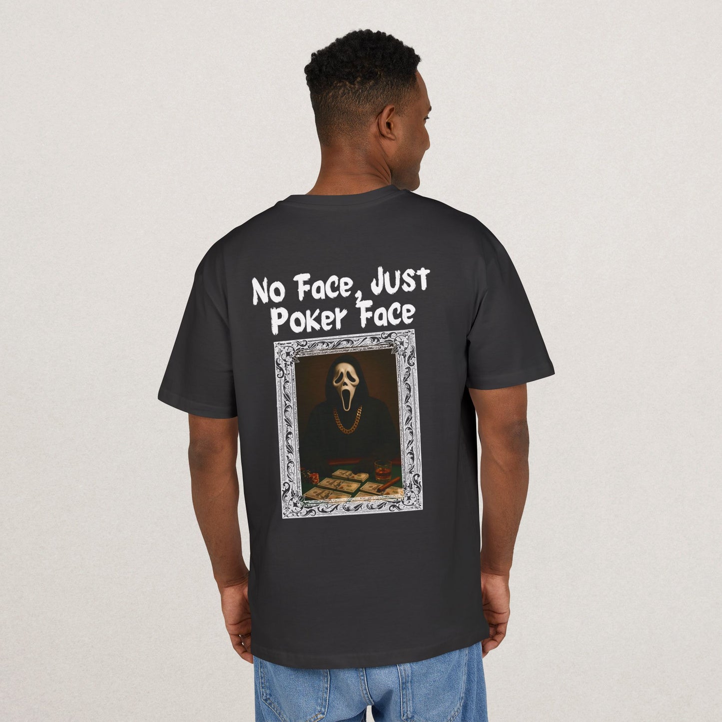 Chilling Oversized Tee with Unique Graphic
