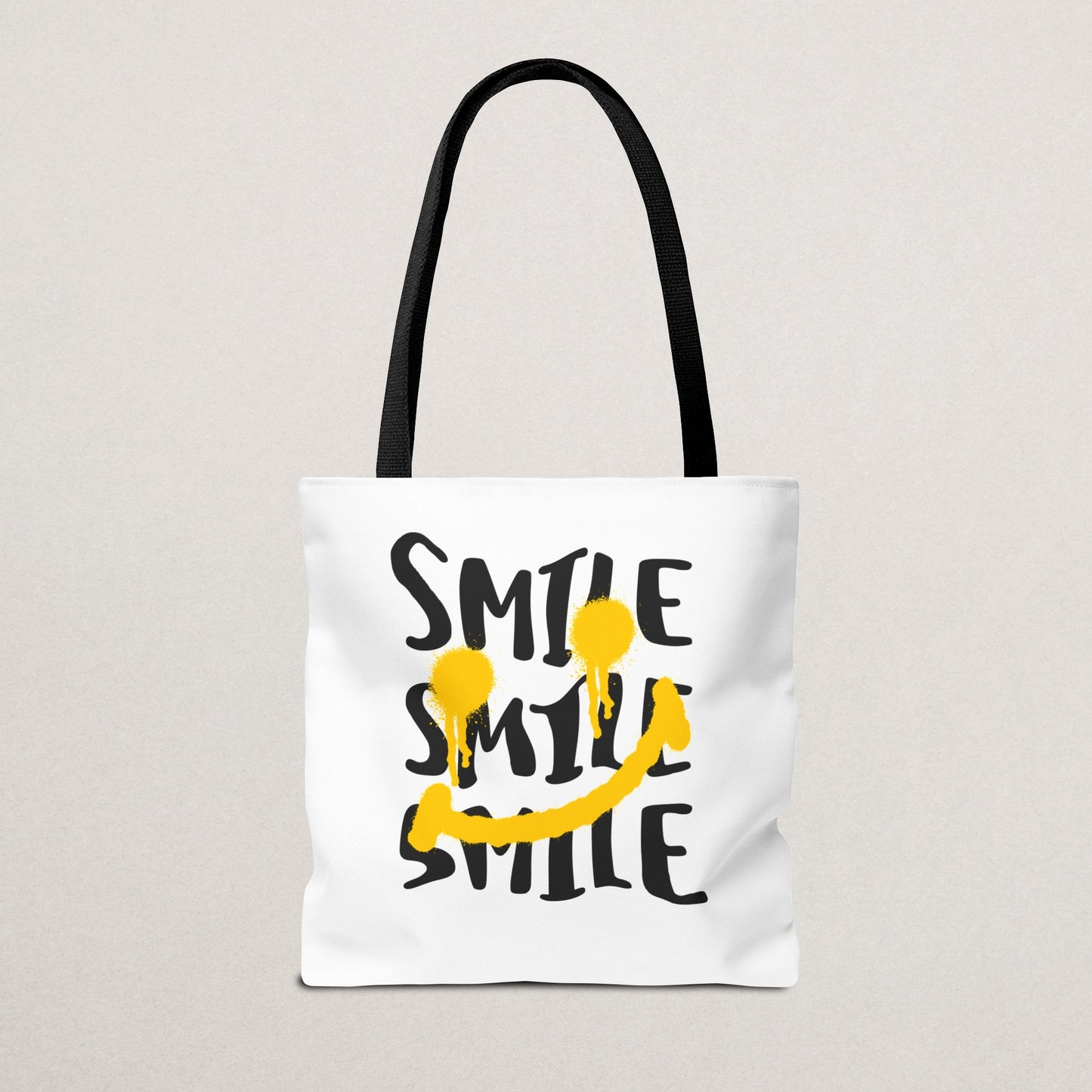 Cheerful Smile Tote Bag