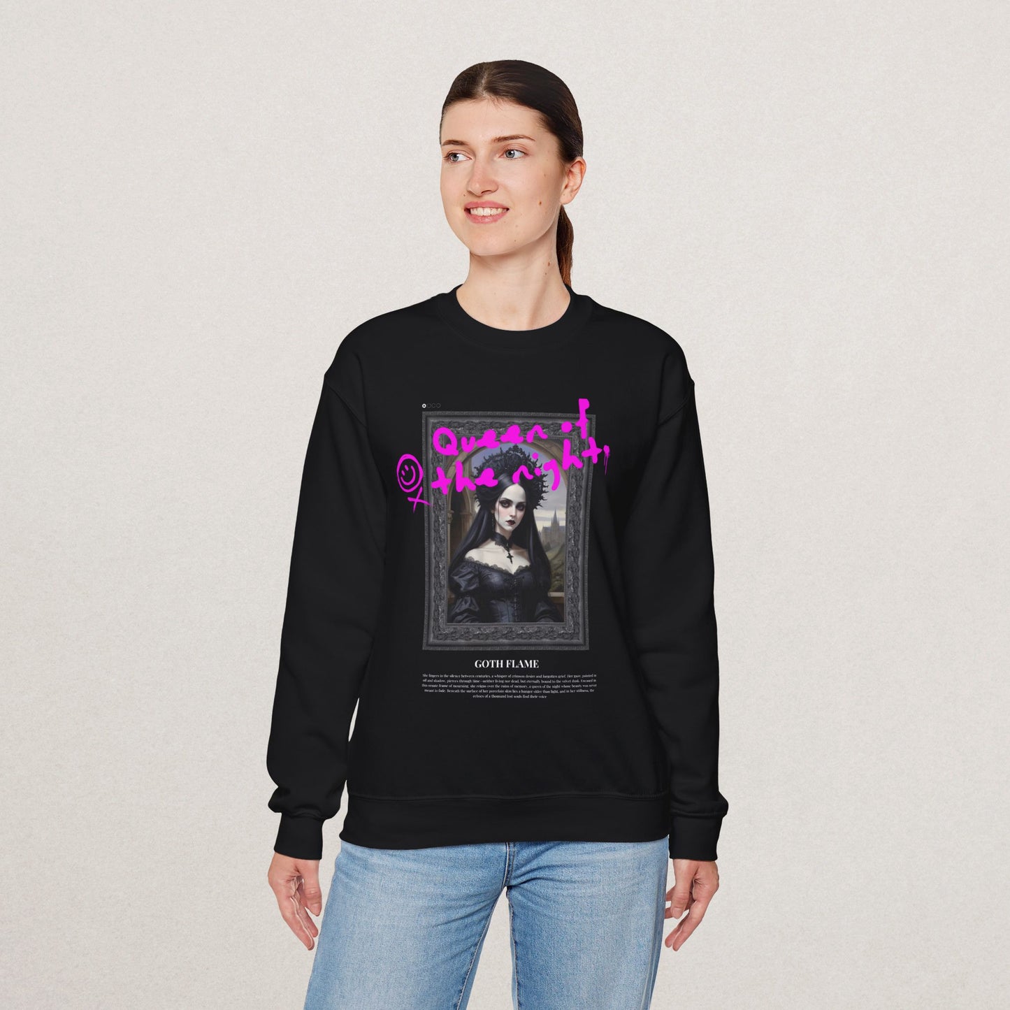🕸️ Limited Edition – Dark Queen Hoodie