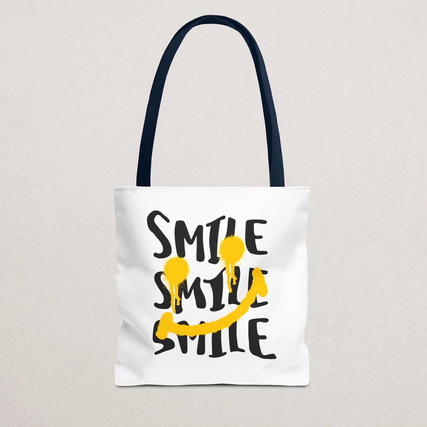Cheerful Smile Tote Bag