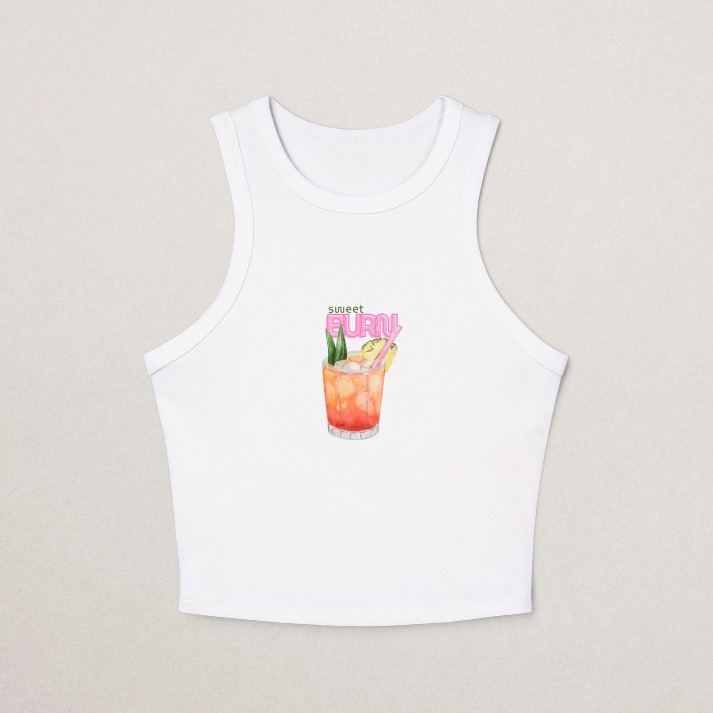 Women’s High Neck Tank Top – Soft & Modern Fit