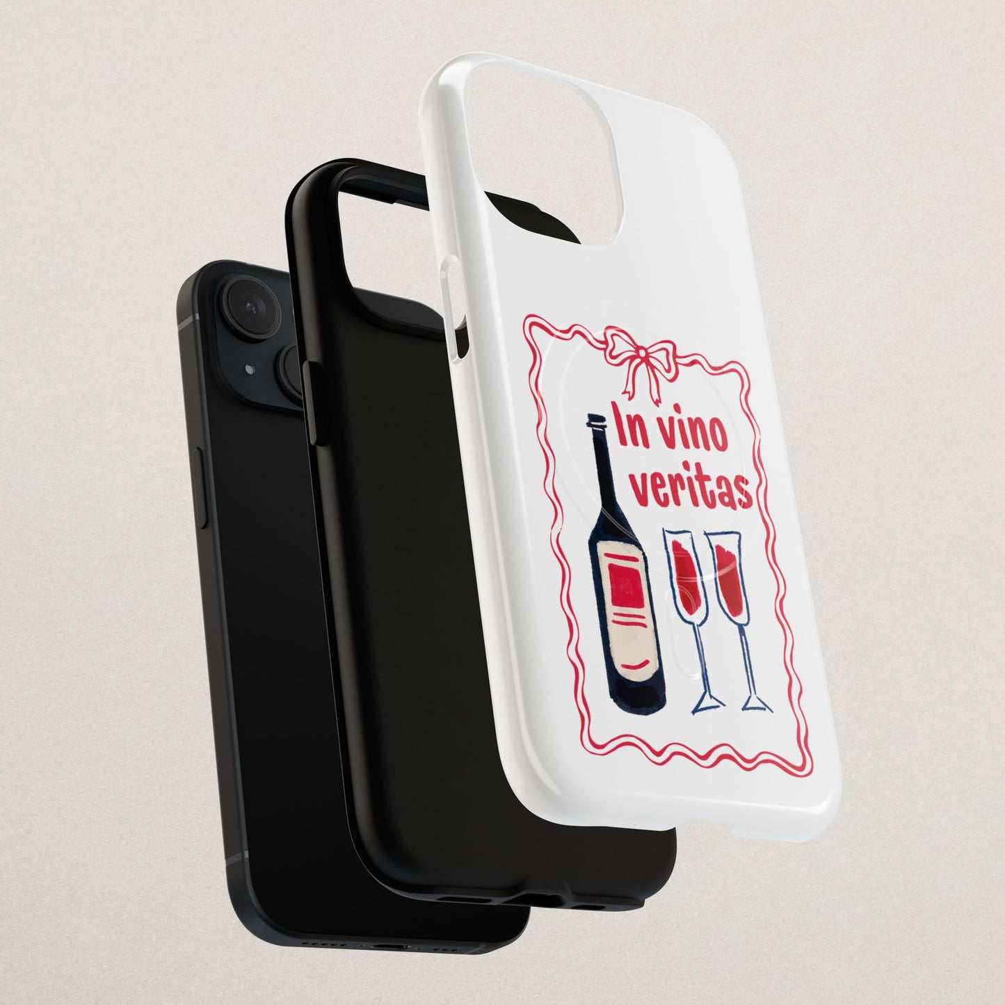 Wine Lover's Premium Dual-Layer Phone Case – MagSafe® Compatible