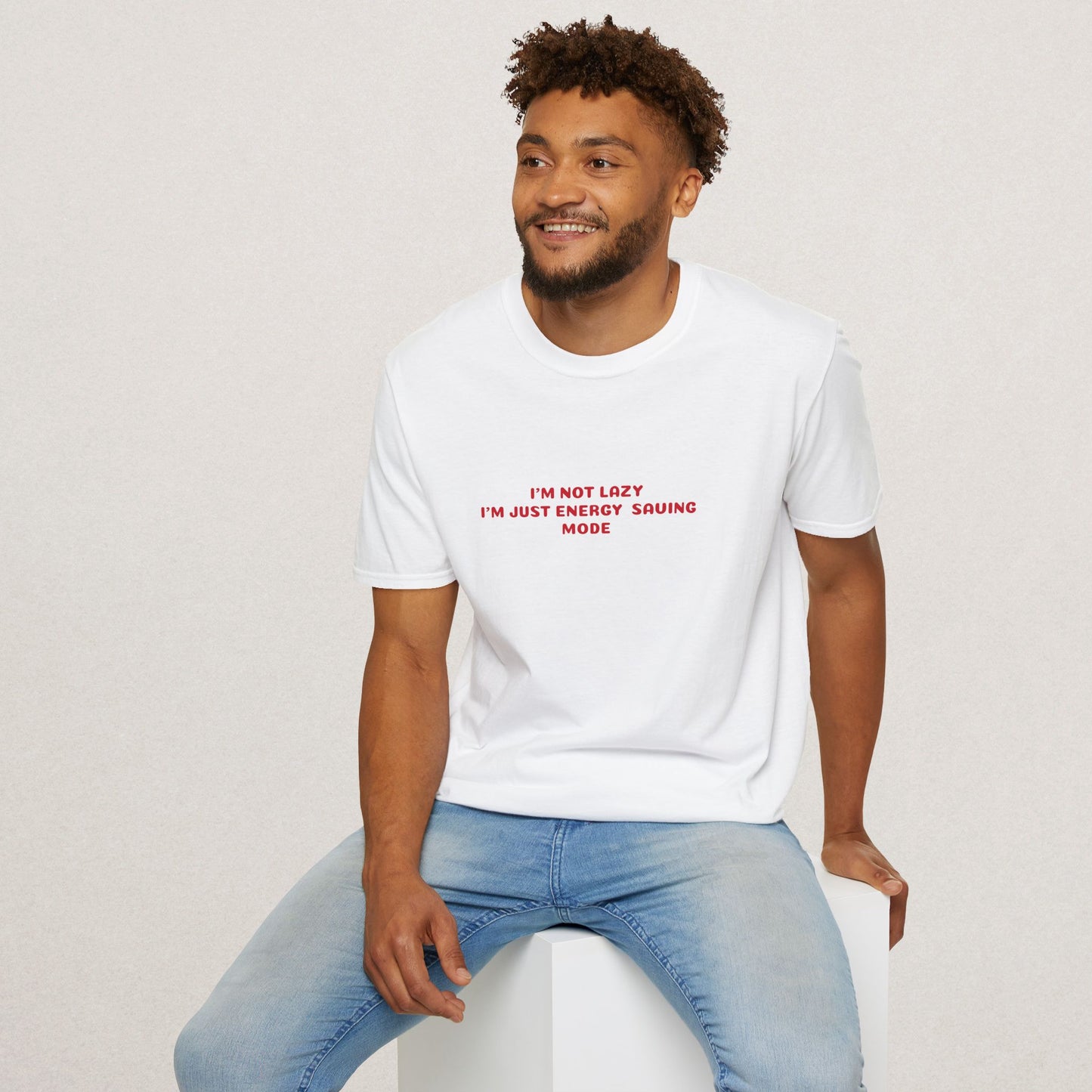 Funny Sloth Energy Saving T-Shirt