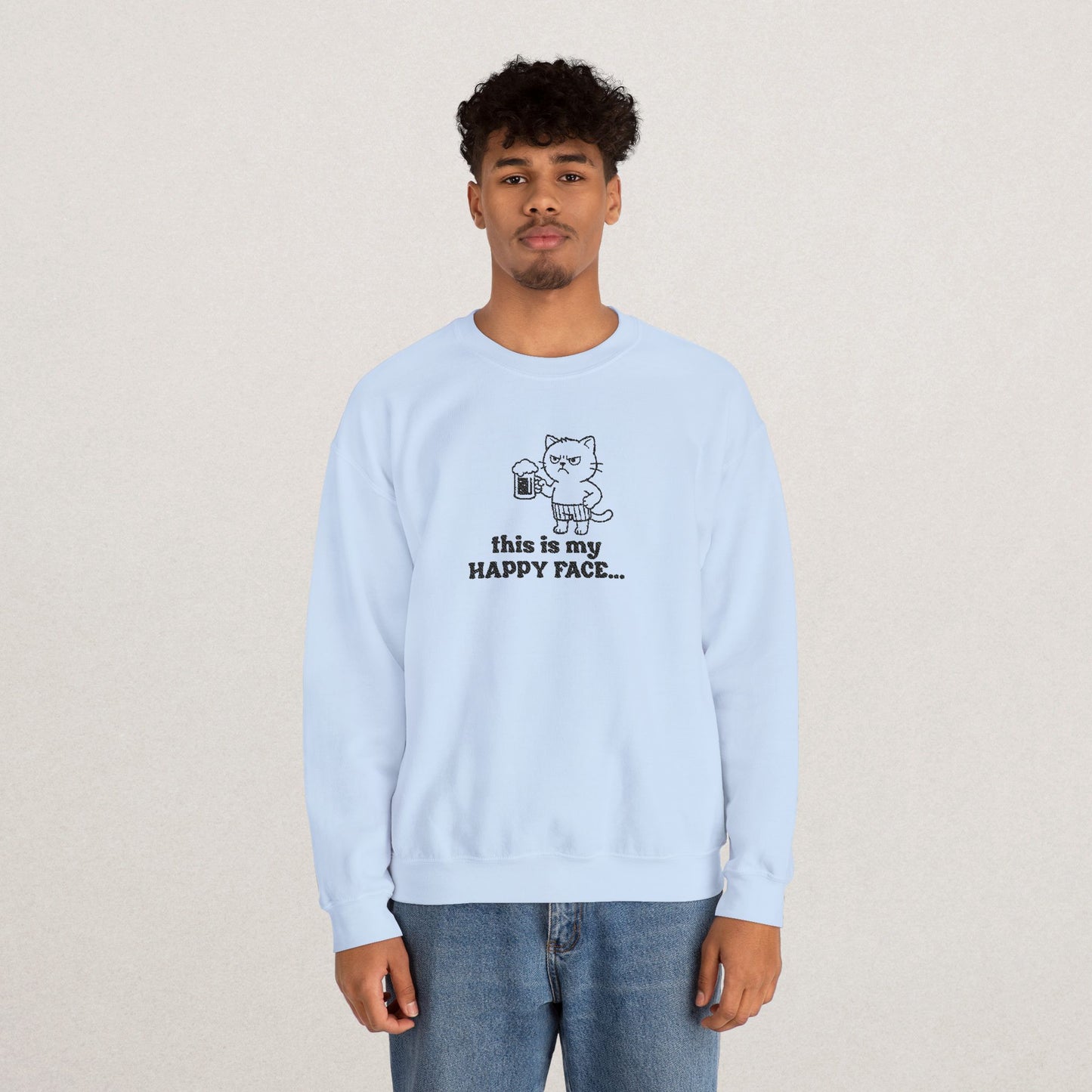 Unisex Premium Embroidered Heavy Blend Sweatshirt – Cozy & Durable