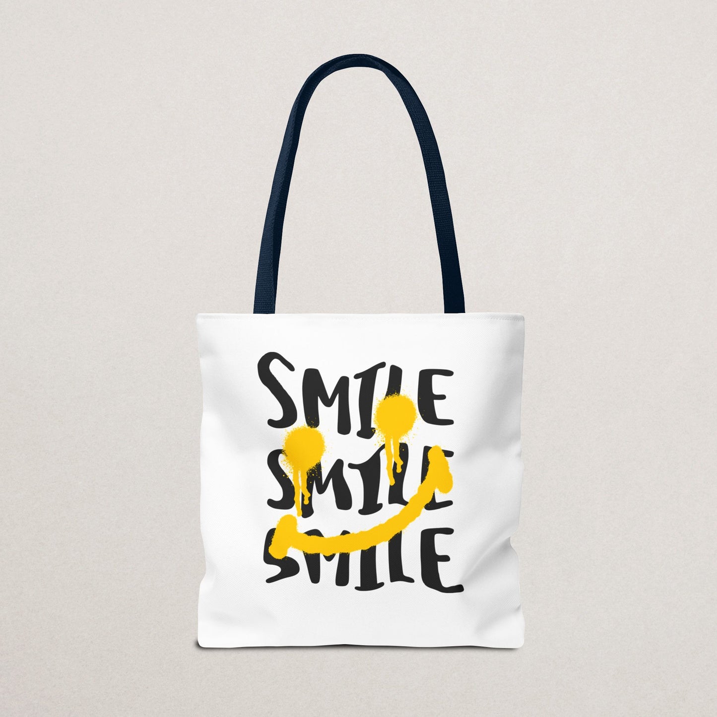 Cheerful Smile Tote Bag