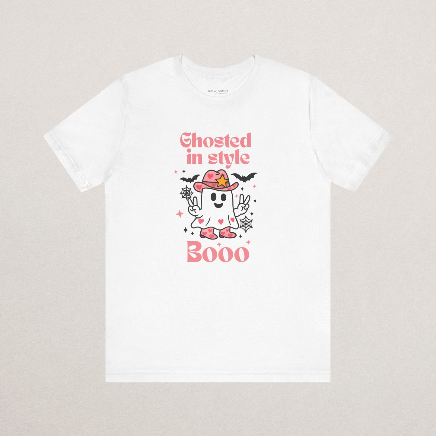 Ghosted in Style Premium Cotton Graphic Tee