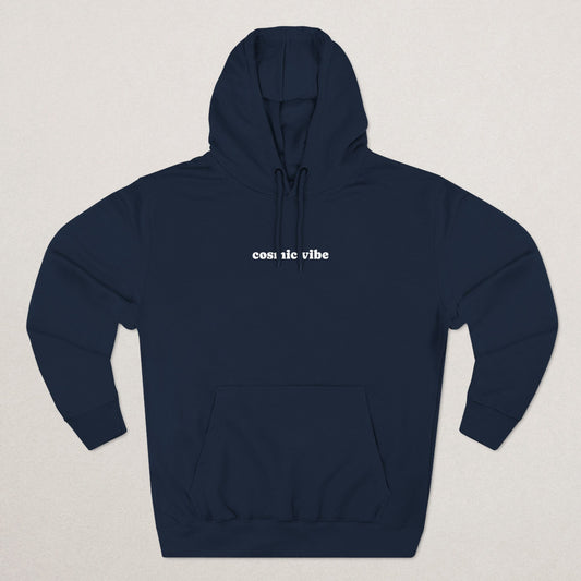 Three-Panel Fleece Hoodie