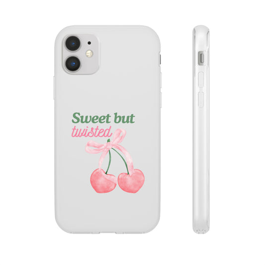Sweet But Twisted Cherry Flexi Case