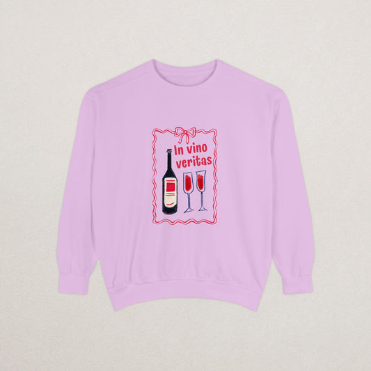 WINE LOVER WOMAN SWEATSHIRT