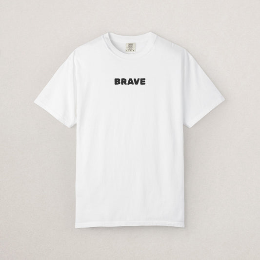 Brave Graphic T-Shirt, Unisex Casual Tee
