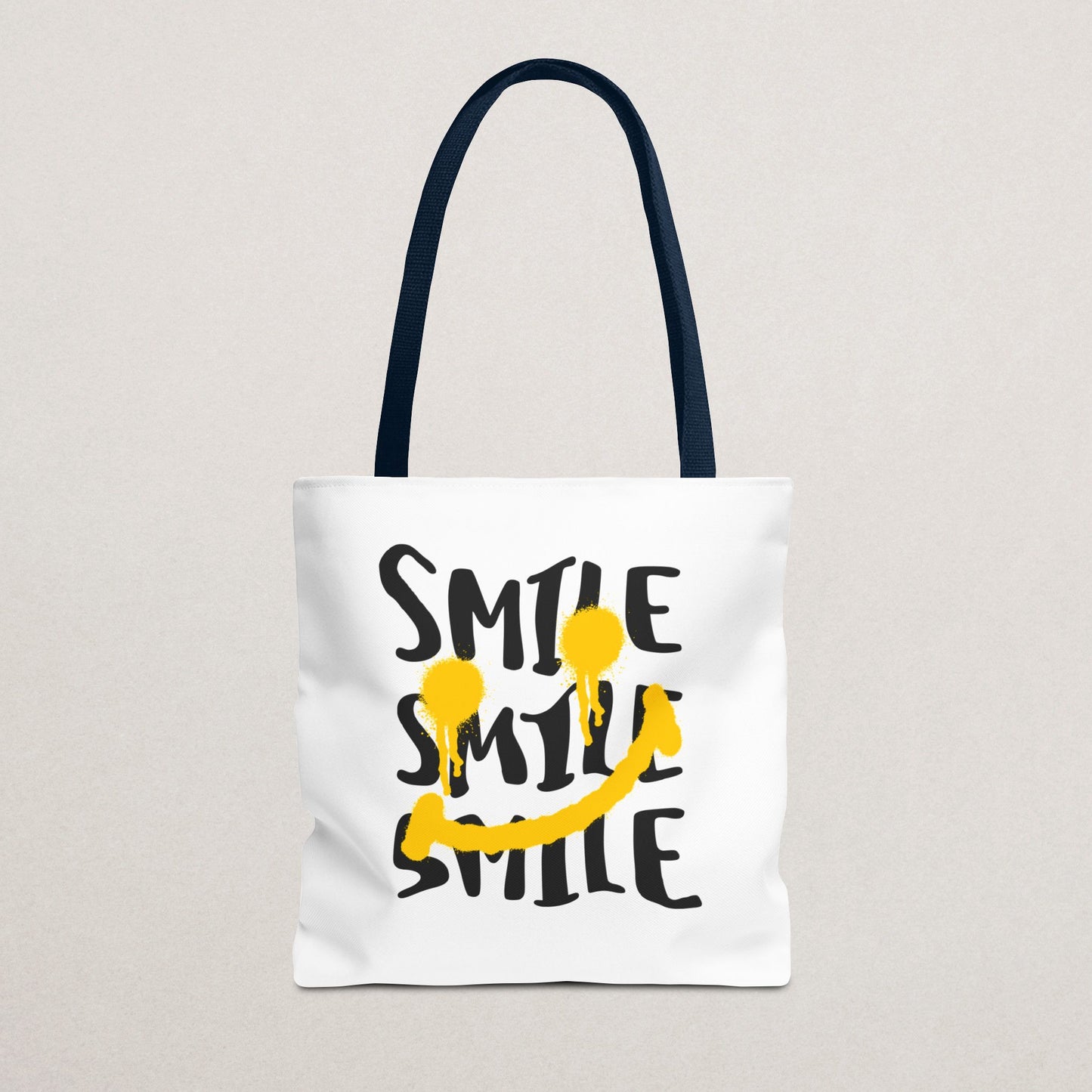 Cheerful Smile Tote Bag