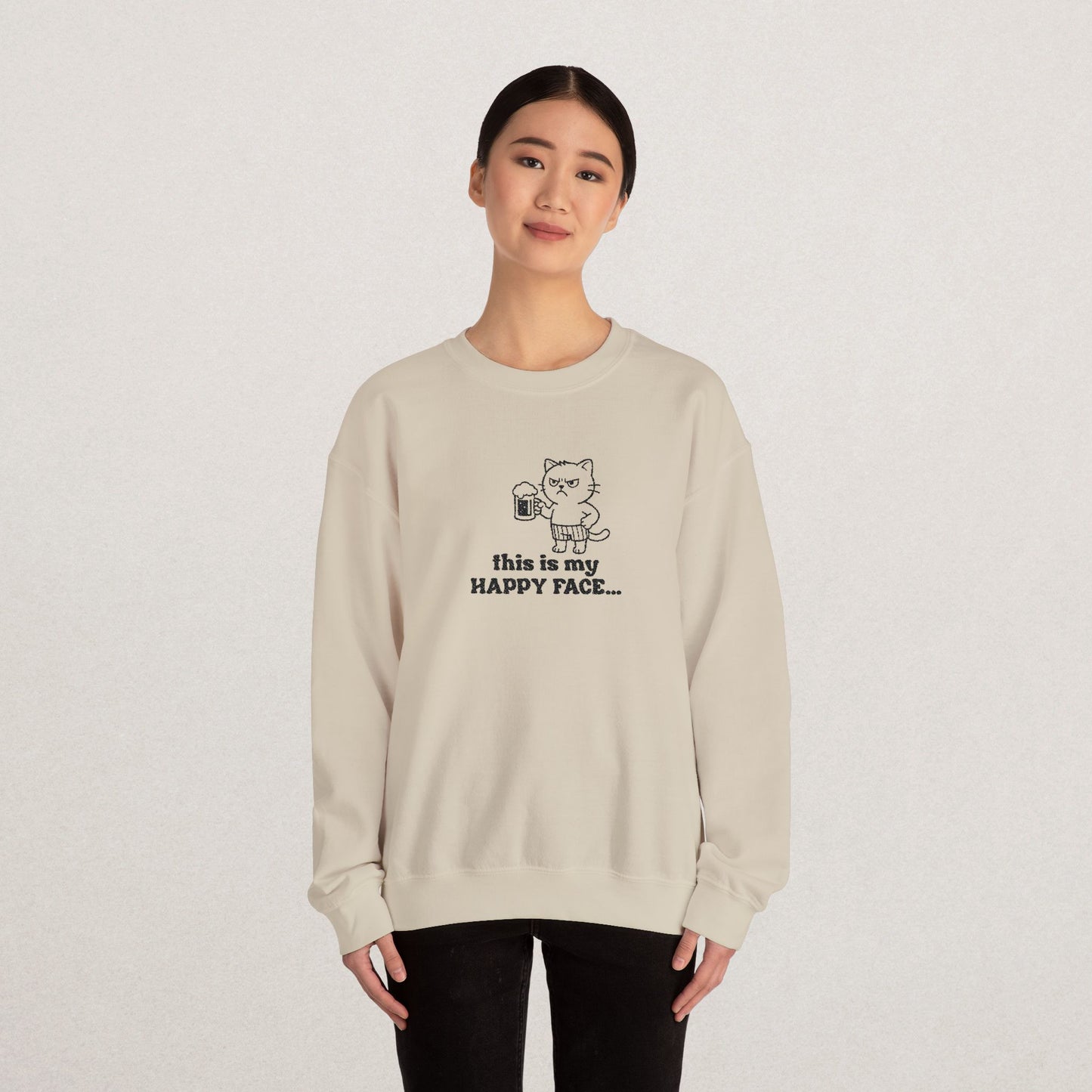 Unisex Premium Embroidered Heavy Blend Sweatshirt – Cozy & Durable