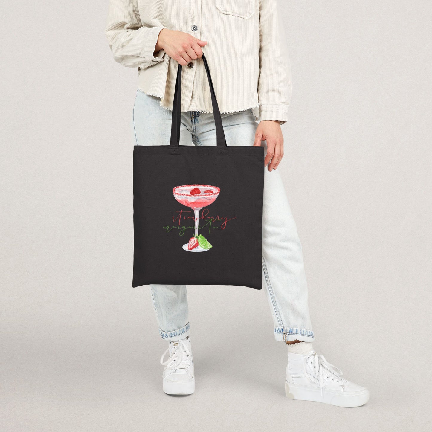 Margarita Lovers Cotton Tote Bag