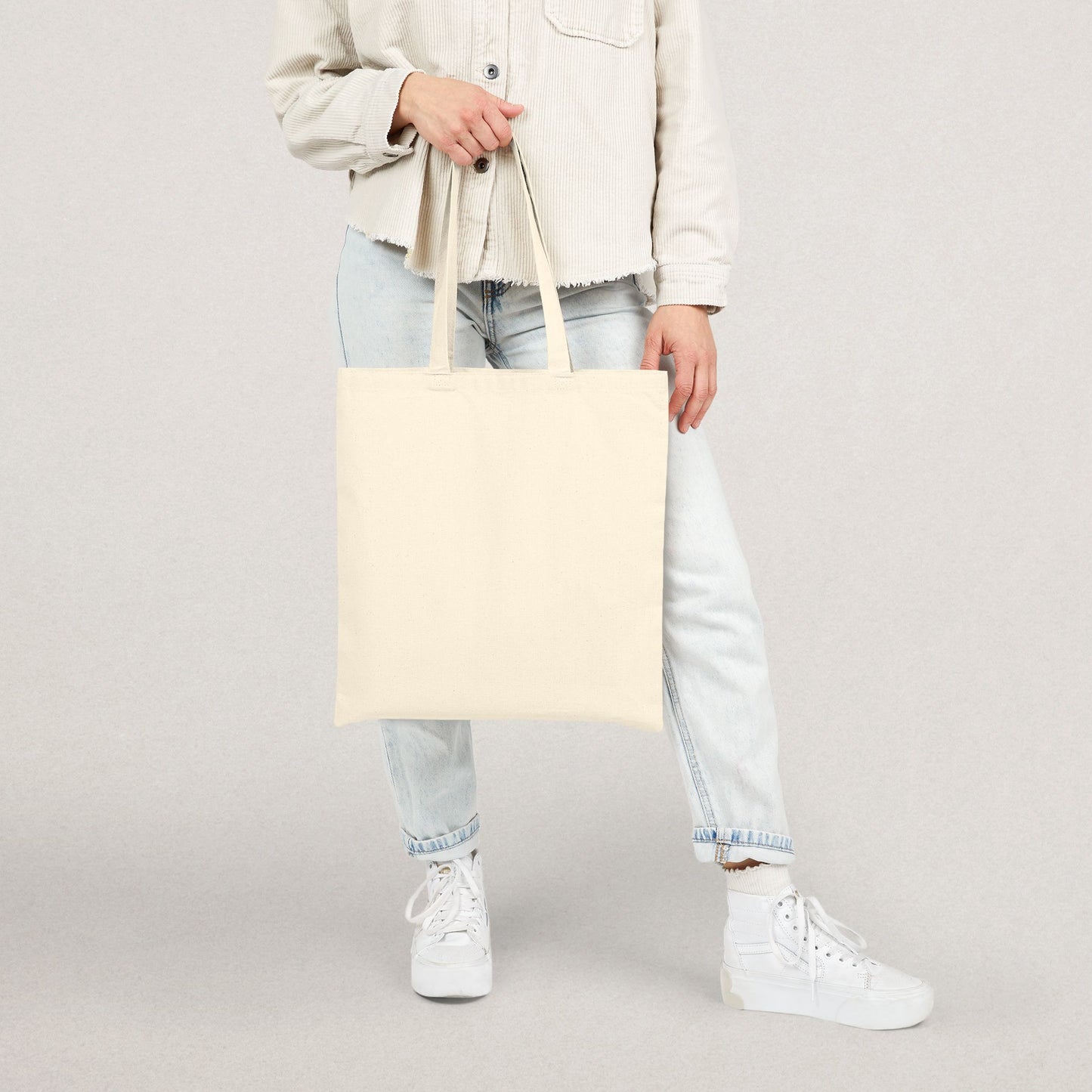 Vibrant Fruit Print Tote Bag