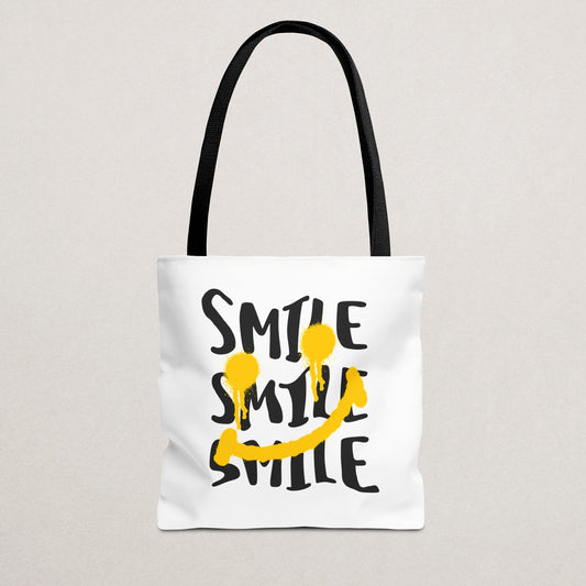 Cheerful Smile Tote Bag