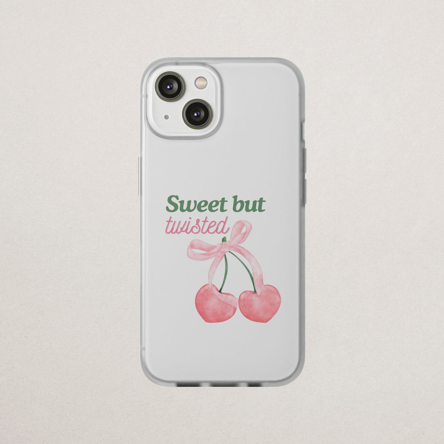 Sweet But Twisted Cherry Flexi Case