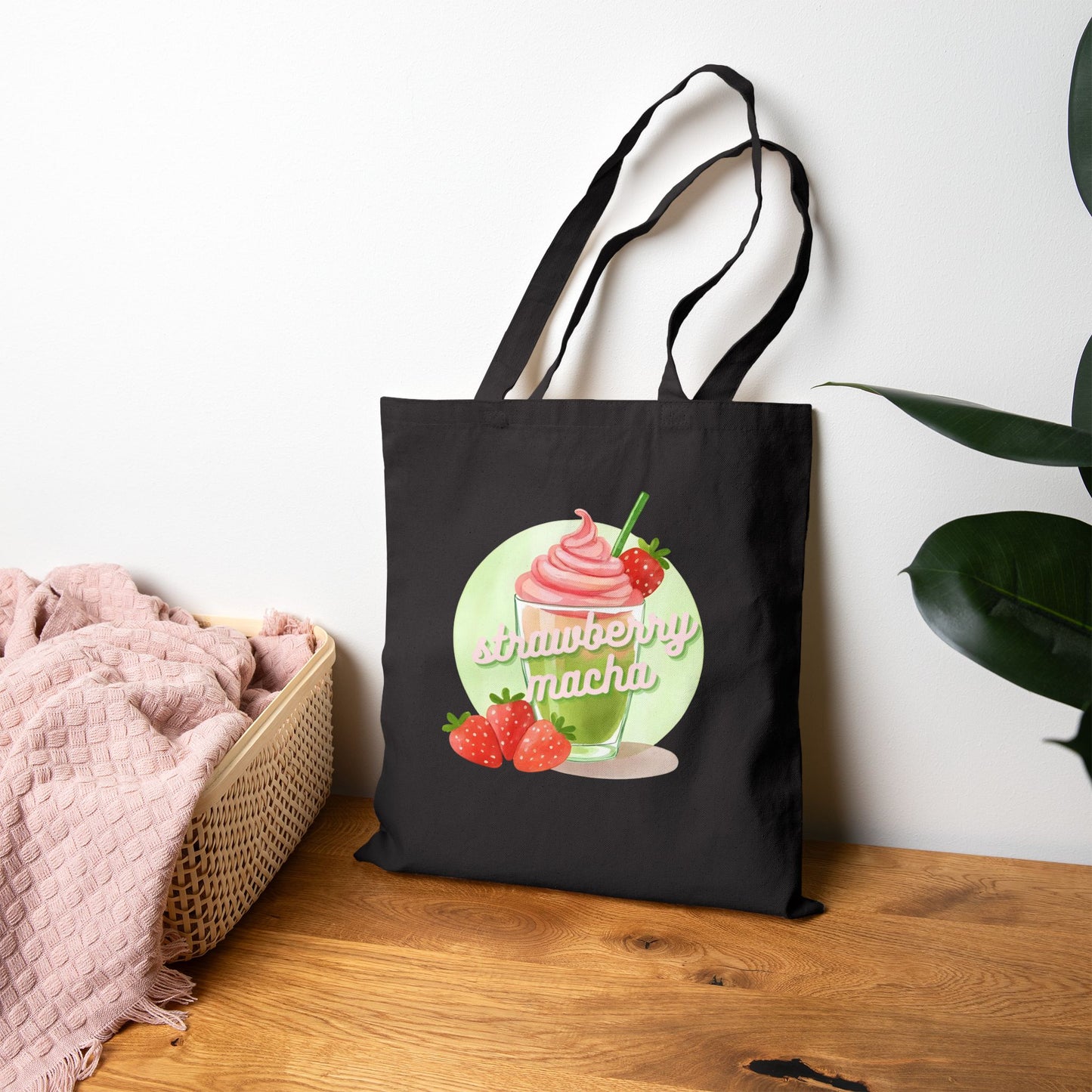 Strawberry Matcha Fun  Design