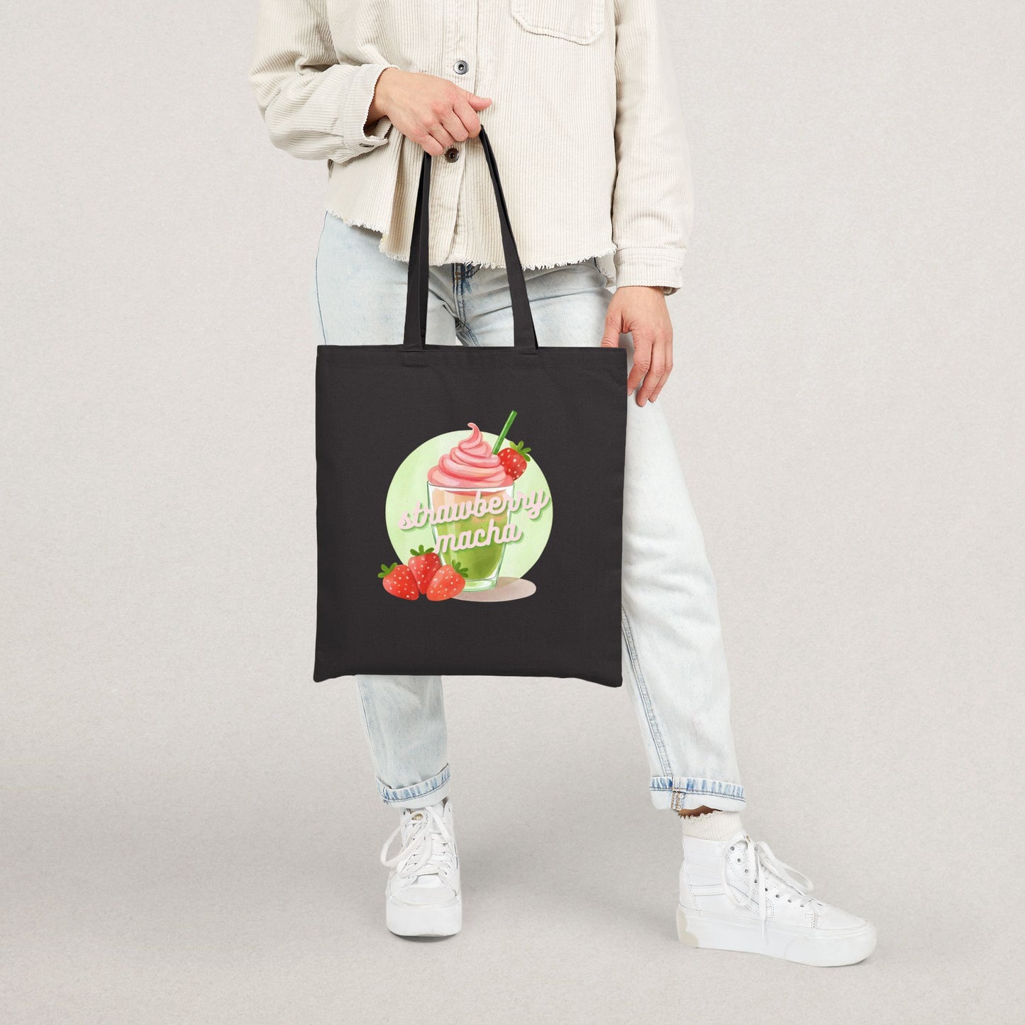 Strawberry Matcha Fun  Design