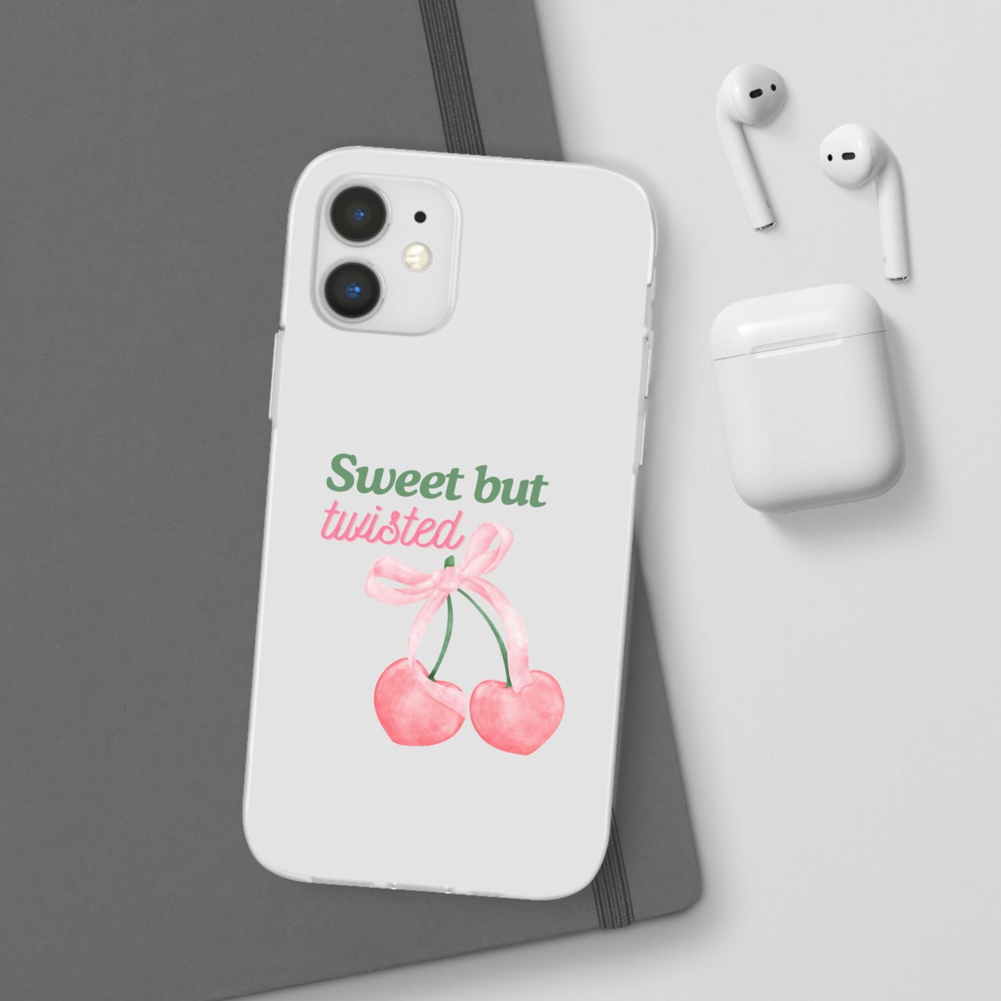 Sweet But Twisted Cherry Flexi Case