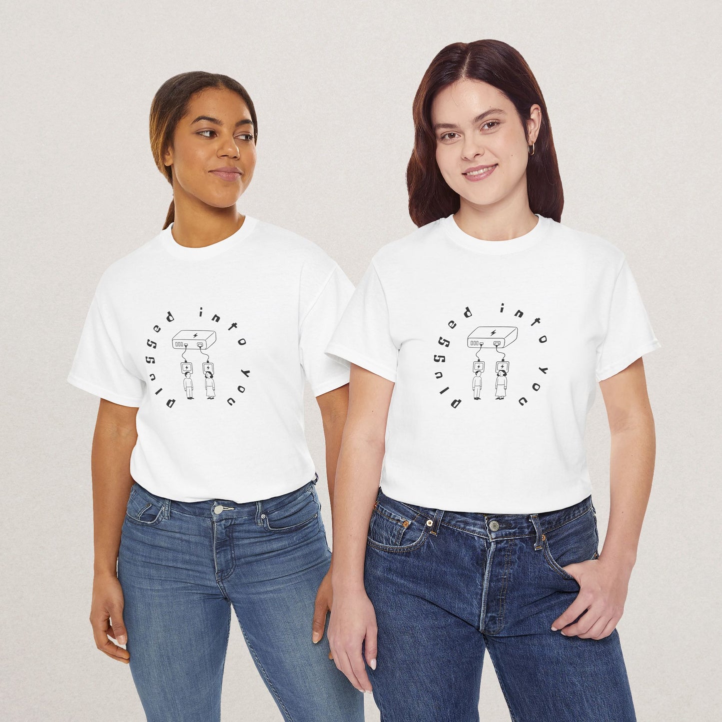 Plugged Into Your Vibe Unisex Tee