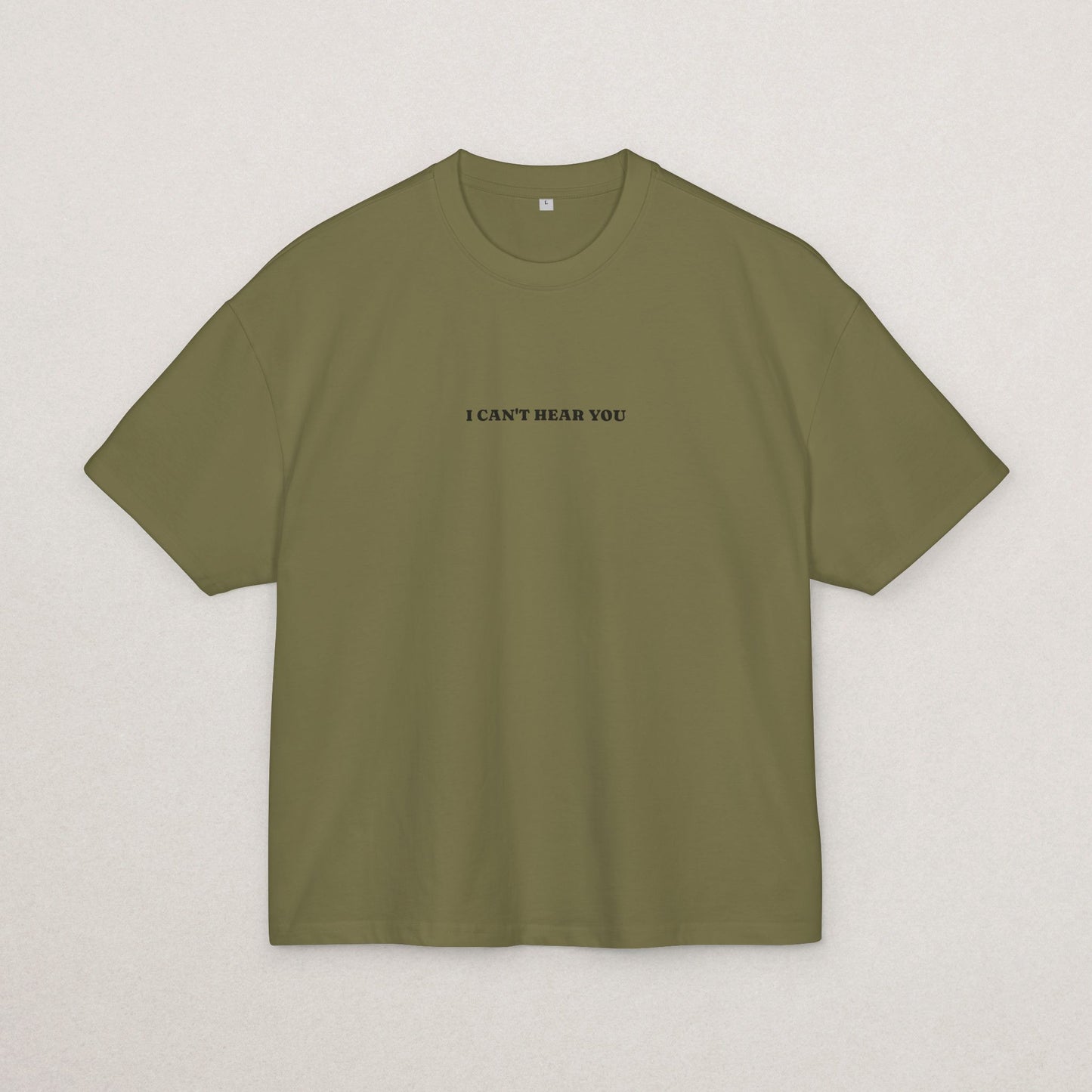 Oversize Heavy Cotton Unisex T-Shirt