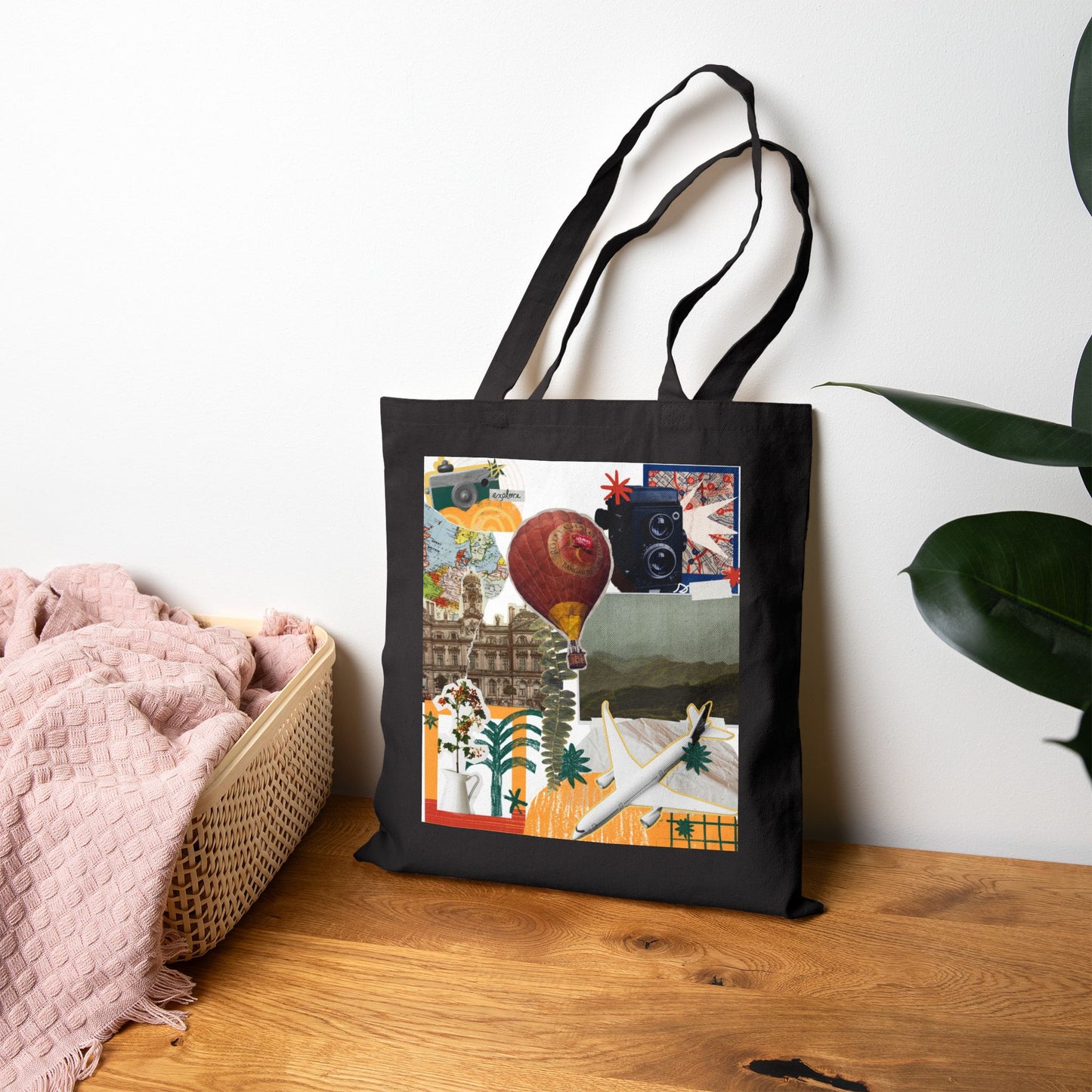 Vintage Travel Collage Exclusive Limited Edition Design