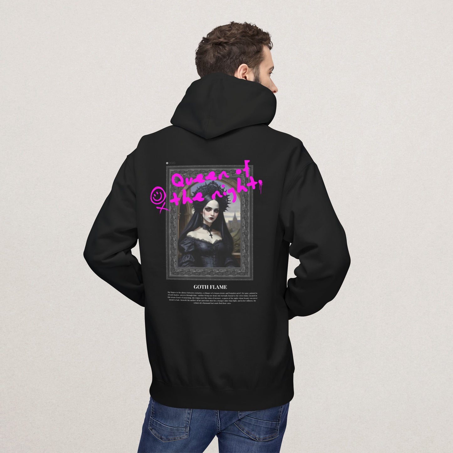 🕸️ Limited Edition – Dark Queen Hoodie
