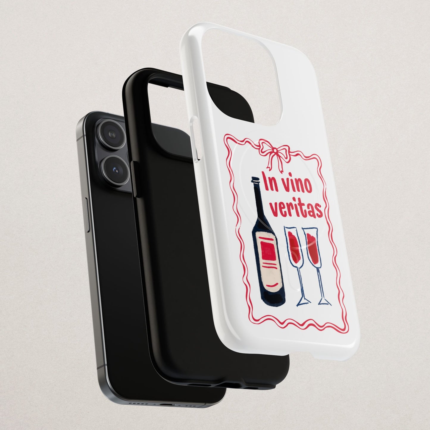 Wine Lover's Premium Dual-Layer Phone Case – MagSafe® Compatible