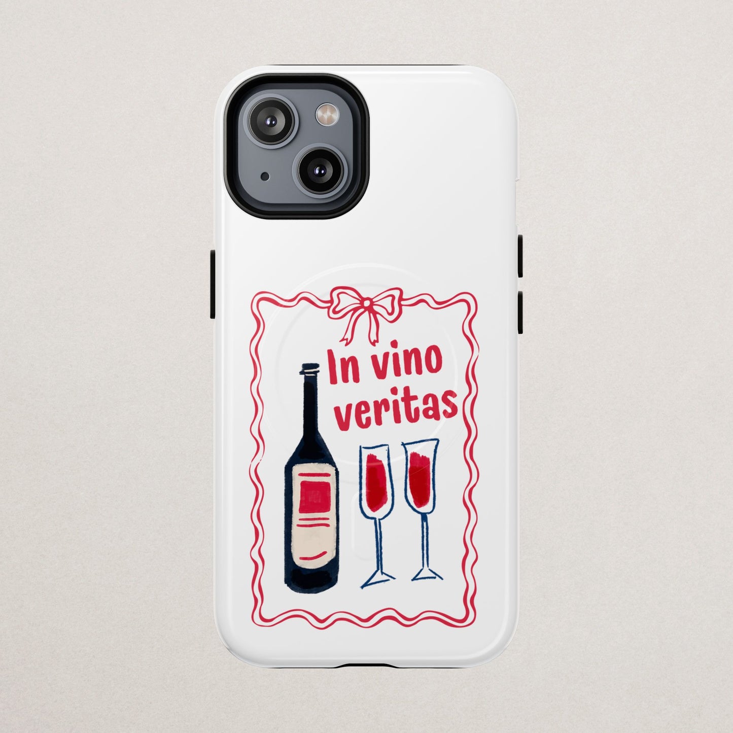 Wine Lover's Premium Dual-Layer Phone Case – MagSafe® Compatible