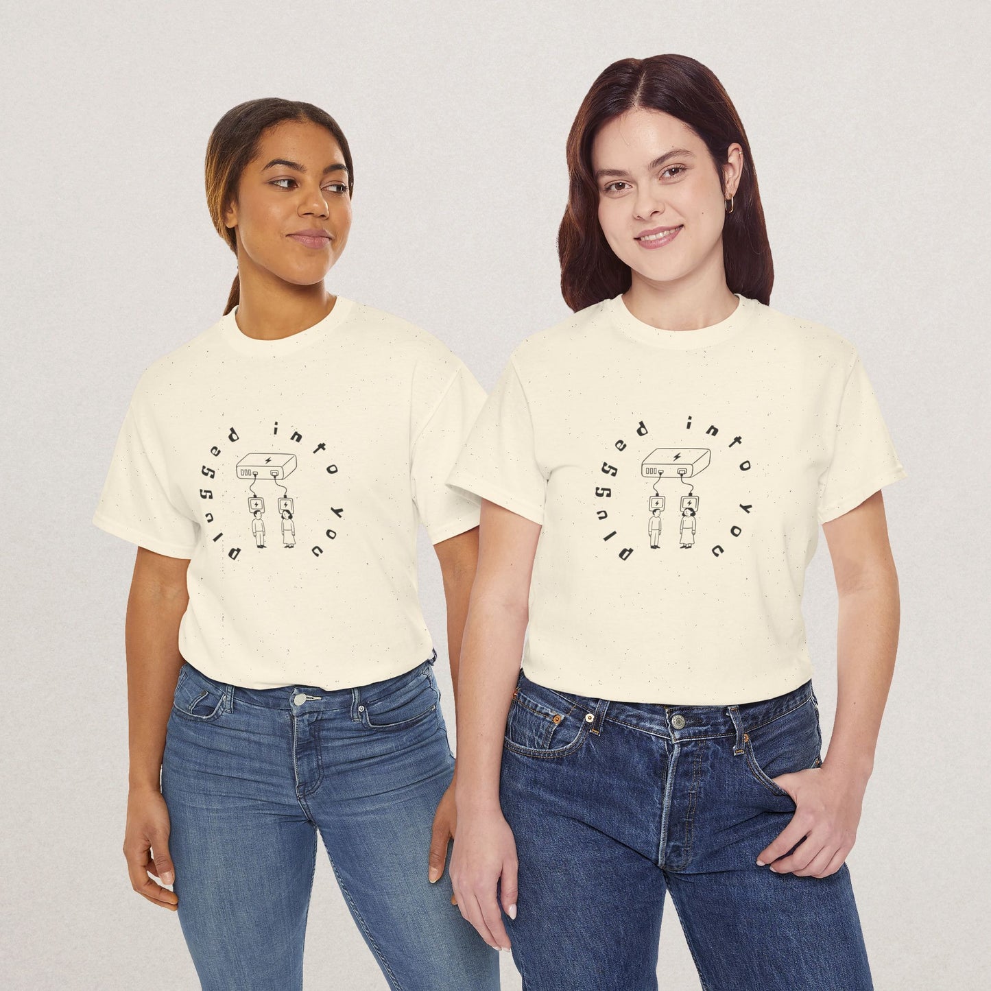Plugged Into Your Vibe Unisex Tee