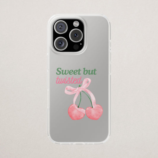 Sweet But Twisted Cherry Flexi Case