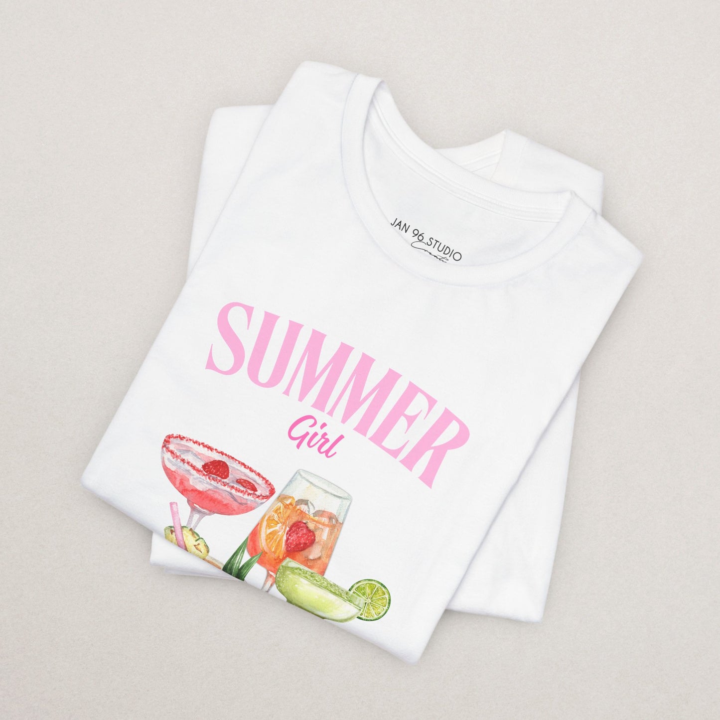 Summer Girl Drink T-Shirt